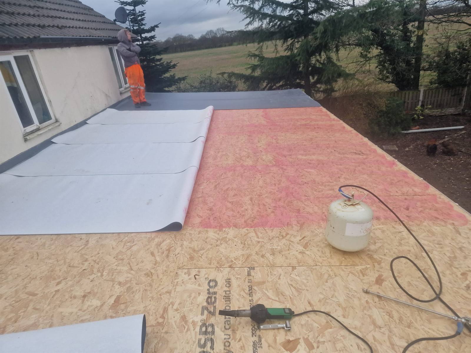 House extension flat roof, Doncaster